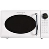 image:imageNostalgia Modern Retro Compact Countertop Microwave Oven  07 Cu Ft  700Watts with LED Digital Display  Child Lock  Easy Clean Interior  LavenderWhite