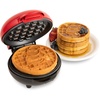 image:imageNostalgia MyMini Personal Electric Santa Waffle Maker Holiday Themed 5Inch Cooking Surface Hash browns French Toast Grilled Cheese Quesadilla Brownies Cookies Red