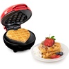 image:imageNostalgia MyMini Personal Electric Waffle Maker 5Inch Cooking Surface Hash browns French Toast Grilled Cheese Quesadilla Brownies Cookies AquaHeart