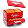 image:imageNostalgia Oscar Mayer DinerStyle Hot Dog Steamer and Bun Warmer 8 Hot Dog and 4 Bun Capacity Steam Bratwursts Sausages Vegetables Fish Dumplings YellowCoke Steamer