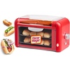 image:imageNostalgia Oscar Mayer Extra Large 8 Hot Dog Roller amp Bun Toaster Oven  Stainless Steel Grill Rollers for Veggie Sausages amp Brats  MultiUse Warming Oven with Adjustable Timer for Parties  YellowHot Dog Roller Red