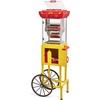 image:imageNostalgia Oscar Mayer Hot Dog Ferris Wheel  Retro Style Hot Dog Roller Cart Toaster  Classic 6Piece Grill Machine with Bun Warmer Push Handle Wheels Transparent Housing Storage CompartmentYellow