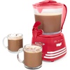 image:imageNostalgia Retro Frother and Hot Chocolate Maker and Dispenser 32 Oz for Coffees Lattes Cappuccinos RedRed