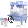 image:imageNostalgia Snow Cone Machine  Retro TableTop 8 Oz Snow Cone Maker Makes 20 ICY Treats Countertop Slushie Machine Includes 2 Reusable Plastic Cups amp Ice ScoopVintage BlueBlue