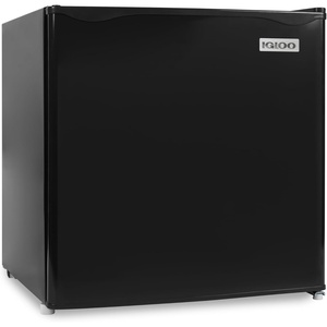 image:imageIgloo 26 CuFt Mini Fridge with Freezer Single Door Compact Refrigerator with Glass Shelves for Homes Dorms amp Offices Keep Snacks Drinks amp Frozen Foods Cool with Temperature Control Fridge WhiteBlack