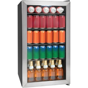 image:imageIgloo 26 CuFt Mini Fridge with Freezer Single Door Compact Refrigerator with Glass Shelves for Homes Dorms amp Offices Keep Snacks Drinks amp Frozen Foods Cool with Temperature Control Fridge WhiteStainless