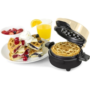 image:imageNostalgia MyMini Personal Electric Waffle Maker 5Inch Cooking Surface Hash browns French Toast Grilled Cheese Quesadilla Brownies Cookies AquaStuffed Ivy
