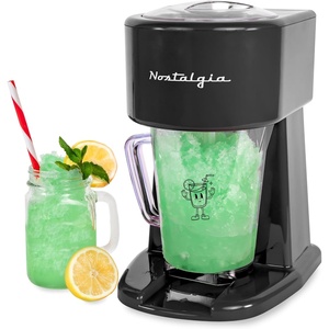 image:imageNostalgia Retro 40Ounce Frozen Beverage Station  Slushie Machine and Ice Shaver with Automatic Mixing for Soda Cocktails and Margaritas  Easy amp Safe Use  RedBlack