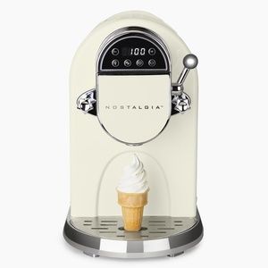 image:imageNostalgia Retro Soft Serve Ice Cream Maker  Make 10 Four Ounce Servings of Chocolate Vanilla Strawberry Flavors amp More  Easy Dispensing Lever amp Self Clean Mode  Ready in about 20 MinutesCream