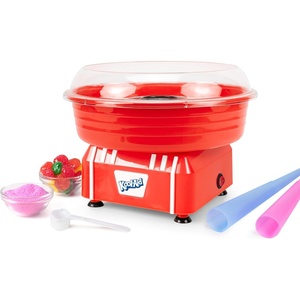 image:imageNostalgia Vintage Cotton Candy Machine  Countertop Cotton Candy Maker With 2 Reusable Cones amp 1 Sugar Scoop  Use Hard Candy or Sugar to Create Fluffy Delicious Treats in MinutesPinkKool Red