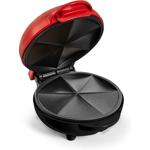 image:imageTaco Tuesday Deluxe 10inch 6Wedge Electric Quesadilla Maker with Extra Stuffing Latch Red5Inch Quesadilla Maker