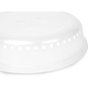 image:imageHome Craft Homecraft 10Inch Microwave Splatter Cover for Food with Steam Vents and Handle Dishwasher Safe Clear