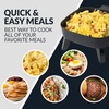 image:imageHomeCraft 7Inch Electric NonStick Skillet Adjustable Temperature Control CoolTouch Handle with Tempered Glass Lid Perfect For Healthy Keto amp LowCarb Diets Rice Bowls amp Eggs