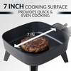 image:imageHomeCraft 7Inch Electric NonStick Skillet Adjustable Temperature Control CoolTouch Handle with Tempered Glass Lid Perfect For Healthy Keto amp LowCarb Diets Rice Bowls amp Eggs