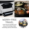 image:imageHomeCraft HCTSC15SS Stainless Steel 3Station 15Quart Oval Slow Cooker Buffet with Lid amp Spoon Rest Adjustable Heat Control Perfect for Parties Holidays Families15Quart Round Buffet Cooker