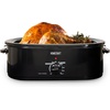 image:imageHomeCraft HCTSC15SS Stainless Steel 3Station 15Quart Oval Slow Cooker Buffet with Lid amp Spoon Rest Adjustable Heat Control Perfect for Parties Holidays FamiliesCountertop Oven Roaster