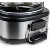 image:imageHomeCraft HCTSC15SS Stainless Steel 3Station 15Quart Oval Slow Cooker Buffet with Lid amp Spoon Rest Adjustable Heat Control Perfect for Parties Holidays Families15Quart Stainless Buffet Cooker