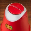 image:imageNostalgia Taco Tuesday 2Speed Chopper Perfect For Salsa Guacamole Dip Sauces Hummus Stainless Steel Blades 2Cup Capacity Red