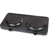 image:imageHomeCraft HCSB75BK Portable Countertop Single Burner Hot Plate Electric Cooktop 750 Watts Adjustable Temperature Control BlackCountertop Double Burner
