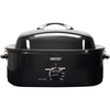 image:imageHomeCraft HCTSC15SS Stainless Steel 3Station 15Quart Oval Slow Cooker Buffet with Lid amp Spoon Rest Adjustable Heat Control Perfect for Parties Holidays FamiliesCountertop Oven Roaster