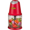 image:imageNostalgia Taco Tuesday 2Speed Chopper Perfect For Salsa Guacamole Dip Sauces Hummus Stainless Steel Blades 2Cup Capacity Red