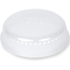 image:imageHome Craft Homecraft 10Inch Microwave Splatter Cover for Food with Steam Vents and Handle Dishwasher Safe Clear