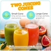 image:imageNostalgia Taco Tuesday Electric Citrus Juicer Machine and Pitcher  Includes Margarita Salt and Rimmer Set and Four 8 oz Glasses  32 oz  Green