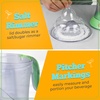 image:imageNostalgia Taco Tuesday Electric Citrus Juicer Machine and Pitcher  Includes Margarita Salt and Rimmer Set and Four 8 oz Glasses  32 oz  Green