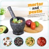 image:imageTaco Tuesday Complete Taco Serving Set with Tortilla Warmer Salsa Bowls Shell Holders and Mortar and Pestle  9Piece Set  Red Yellow and GreenTaco Holder Set
