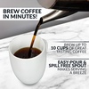 image:imageHomecraft HCPC10SS 10Cup Stainless Steel Coffee Maker Percolator EasyPour Spout LED Indicator Light Keep Warm Function