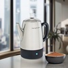 image:imageHomecraft HCPC10SS 10Cup Stainless Steel Coffee Maker Percolator EasyPour Spout LED Indicator Light Keep Warm Function