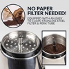 image:imageHomecraft HCPC10SS 10Cup Stainless Steel Coffee Maker Percolator EasyPour Spout LED Indicator Light Keep Warm Function
