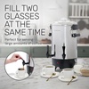 image:imageHomecraft QuickBrewing 1000Watt Automatic 30Cup Coffee UrnStainless Steel45 Cup Double Spigot