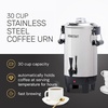 image:imageHomecraft QuickBrewing 1000Watt Automatic 30Cup Coffee UrnStainless SteelOriginal 30 Cup