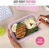 image:imageNostalgia 32 oz Classic Retro Heated Lunchbox PinkPink