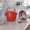 image:imageNostalgia 32 oz Classic Retro Heated Lunchbox PinkRed