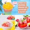 image:imageKoolAid Snow Cone and Slush Syrup 6 Pack Flavors Peach Mango Sharkleberry Tropical Punch Blue Raspberry Cherry amp Grape 16 oz Shaved Ice Syrup for Snow Cone Machines Sno Cone amp Slushie MakersBlue Raspberry  Grape and Cherry