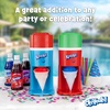 image:imageKoolAid Snow Cone and Slush Syrup 6 Pack Flavors Peach Mango Sharkleberry Tropical Punch Blue Raspberry Cherry amp Grape 16 oz Shaved Ice Syrup for Snow Cone Machines Sno Cone amp Slushie MakersBlue Raspberry  Grape and Cherry
